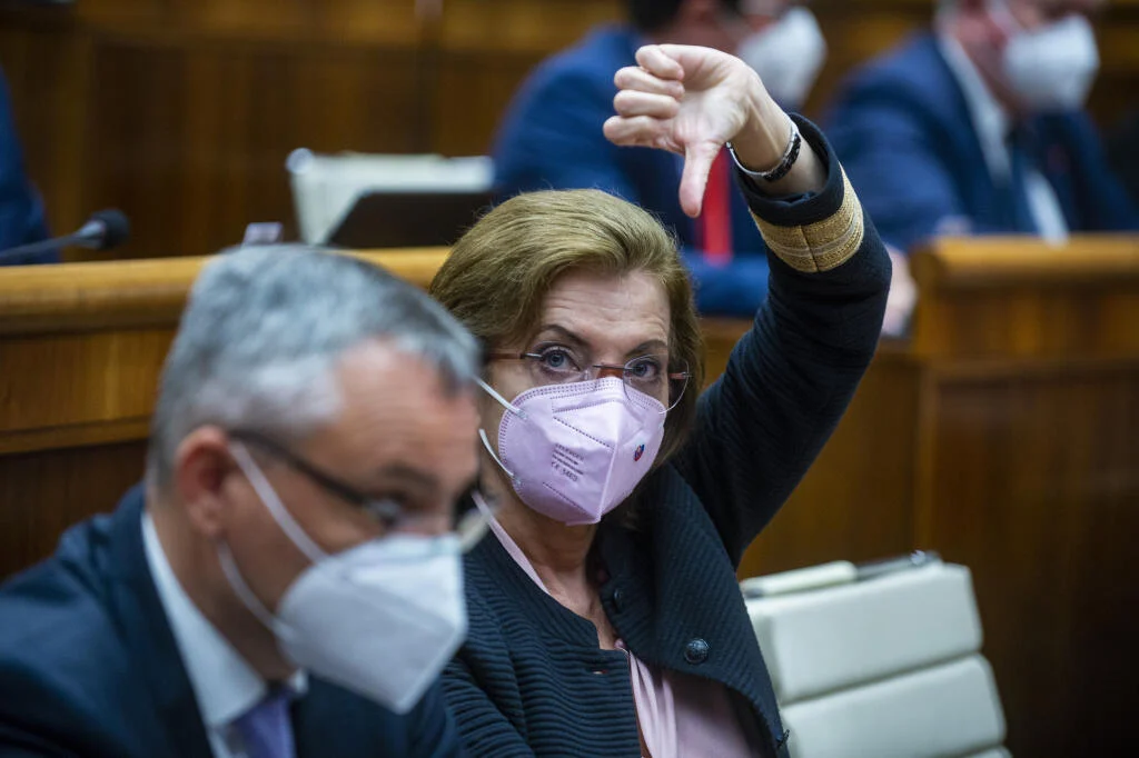 Poslankyňa Anna Zemanová ovplyvňuje hlasovanie v parlamente